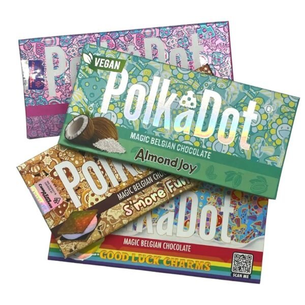 Polkadot Mushroom Chocolate Bars​